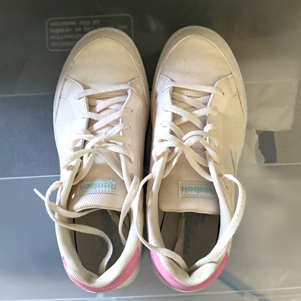 Women’s Sneakers Reebok Vector Smash Tennis canvas FX3067 US Shoe Size 8